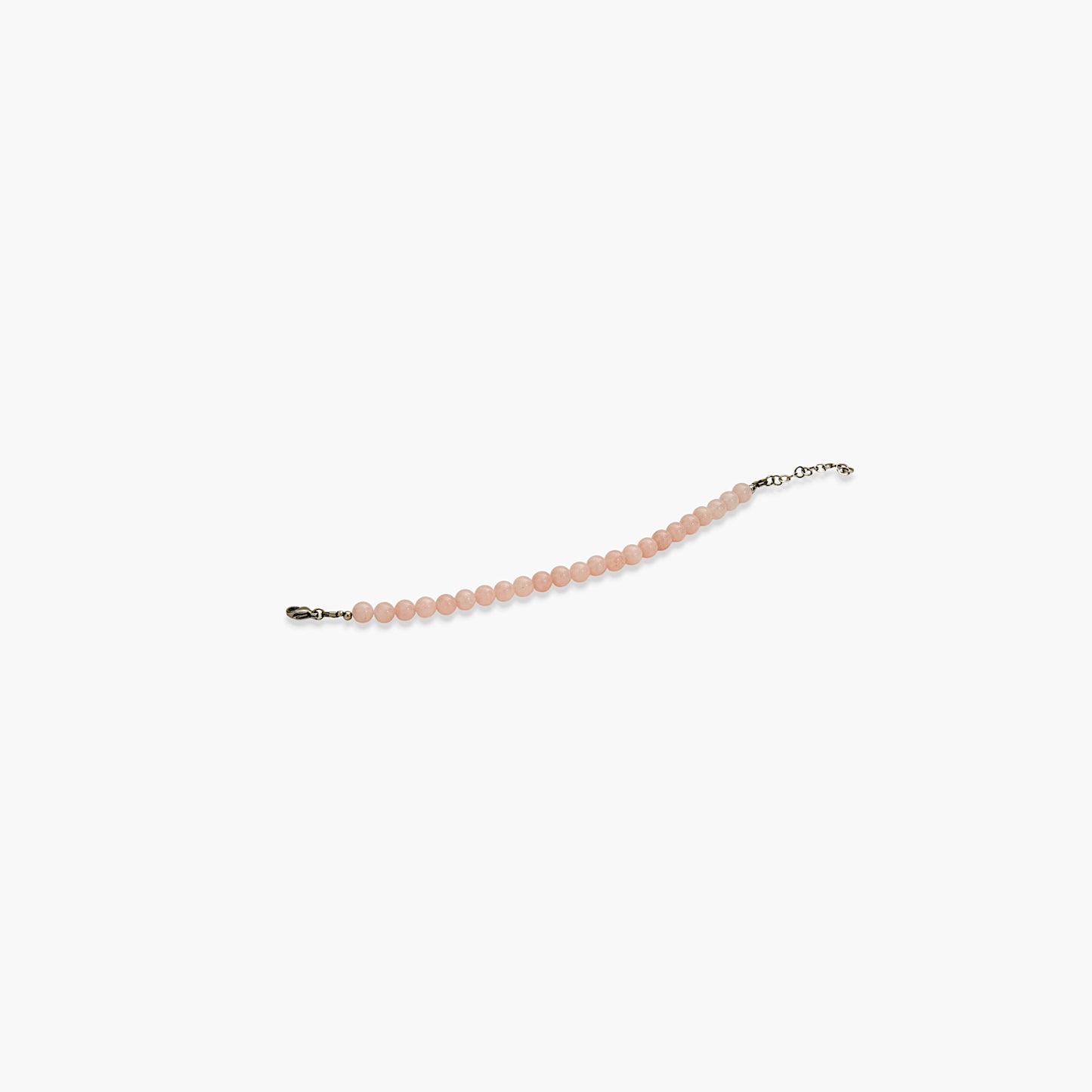 Bracciale Minimal in Giada Rosa Salmone