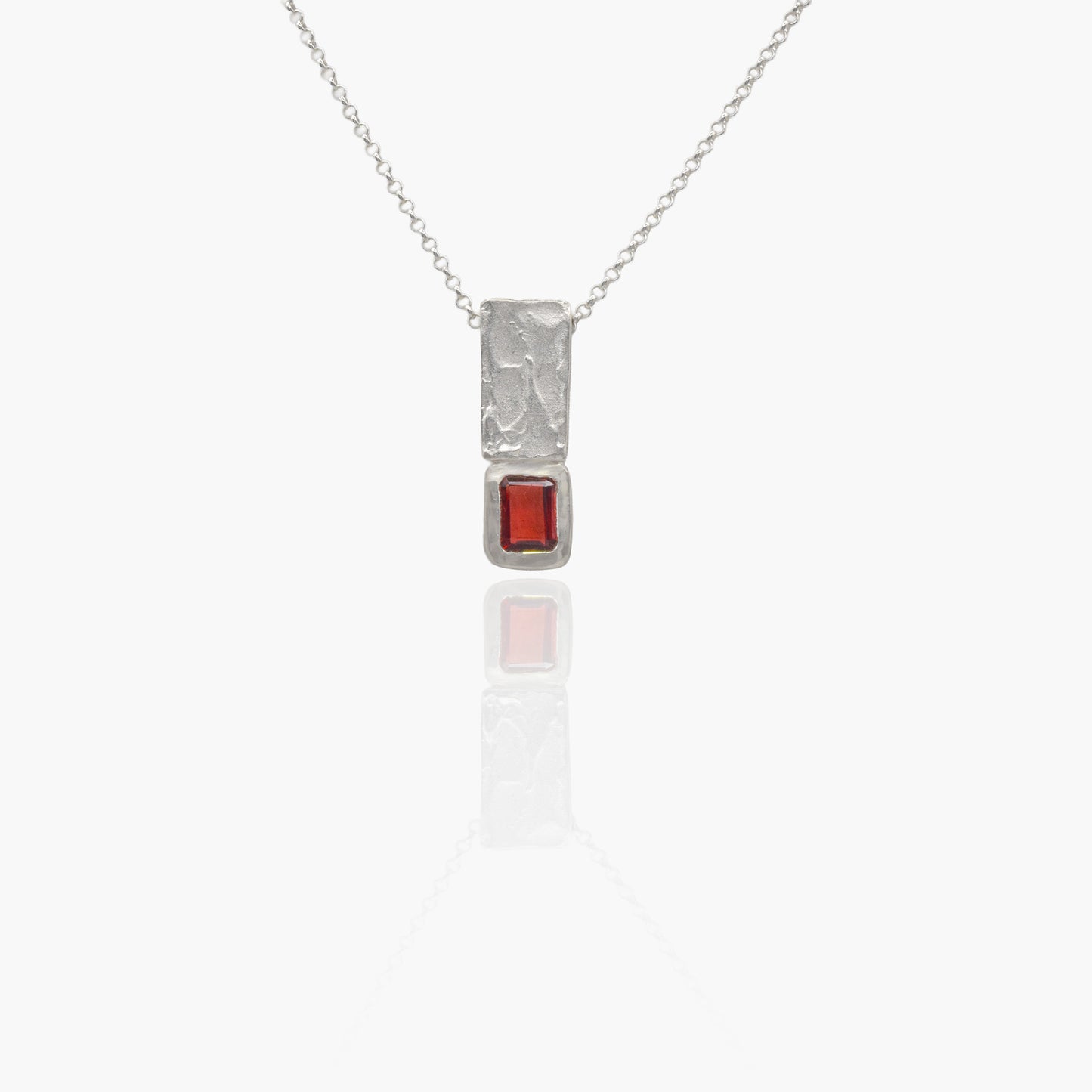 Pendente Keystones - Granato Rosso