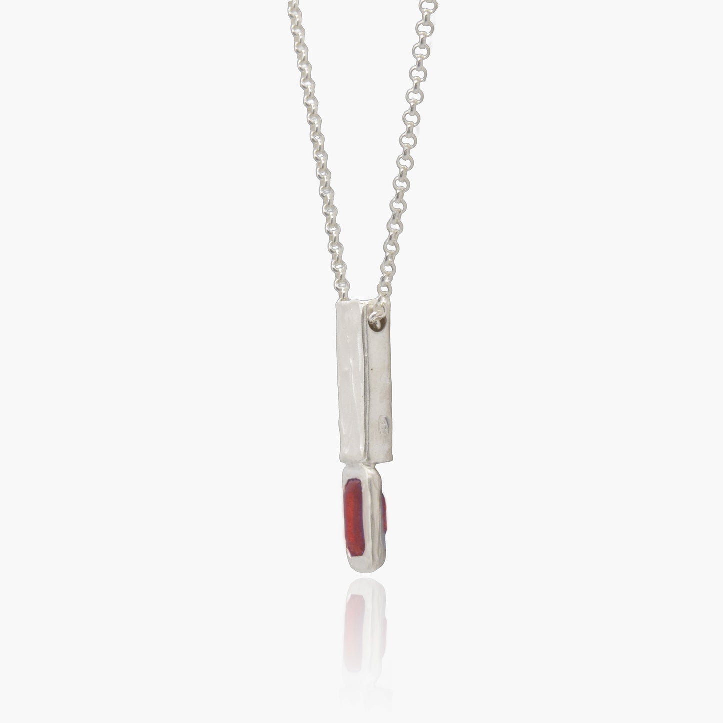 Pendente Keystones - Granato Rosso