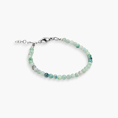 Bracciale Minimal in Giada Verde Pastello