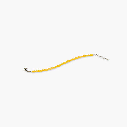 Bracciale Minimal in Giada Gialla