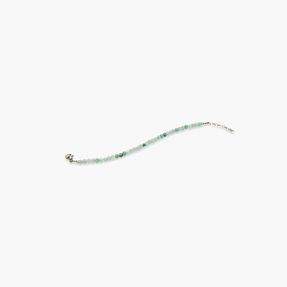 Bracciale Minimal in Giada Verde Pastello