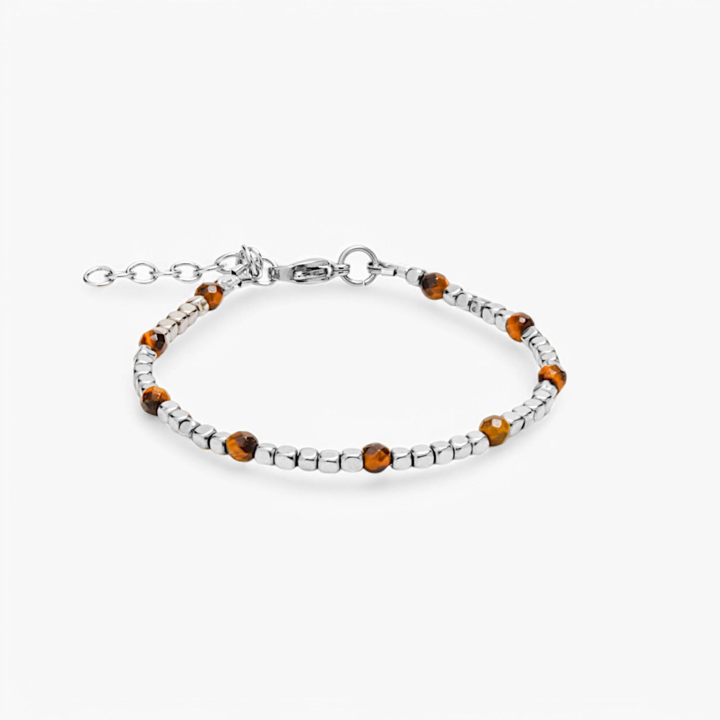 Bracciale in Ematite e Occhio di Tigre