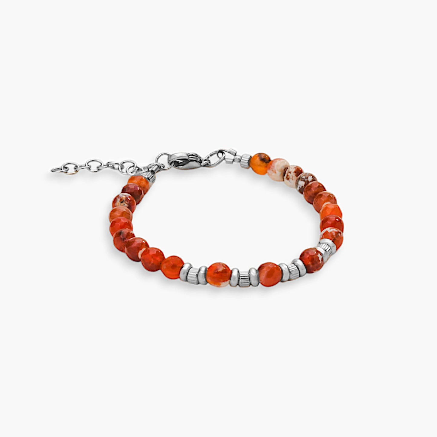 Bracciale in Agata Fuoco