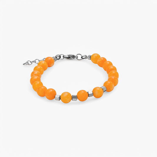 Bracciale in Agata Gialla