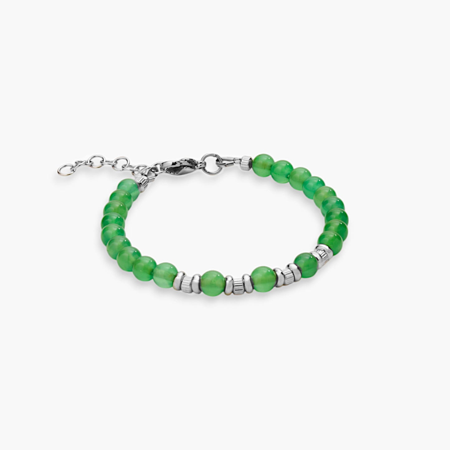 Bracciale in Agata Verde